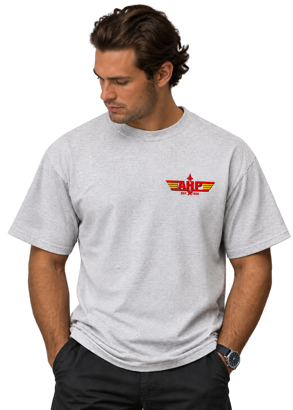 Alpha Eta Rho Top Gun Monogram T-Shirt