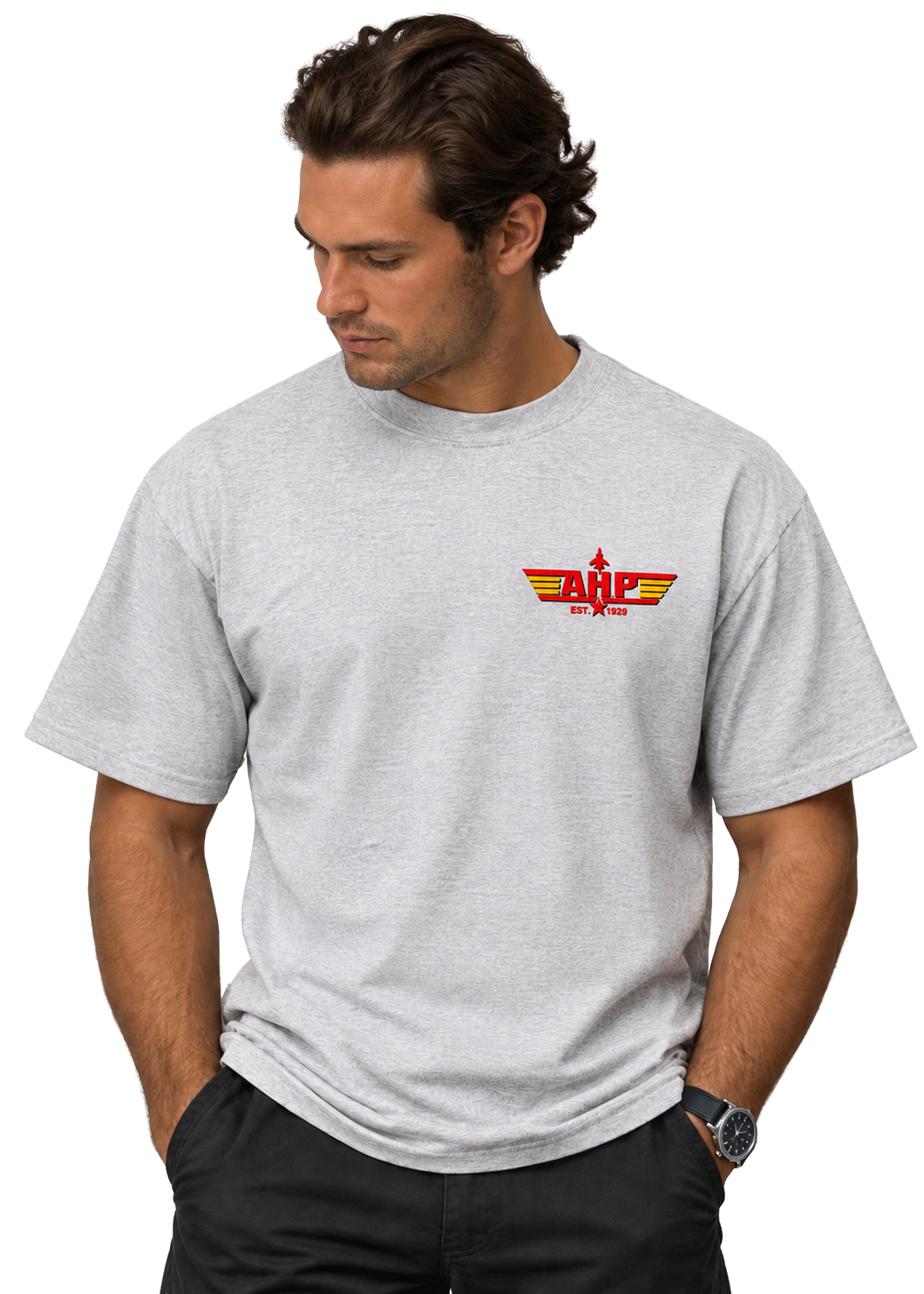 Alpha Eta Rho Top Gun Monogram T-Shirt