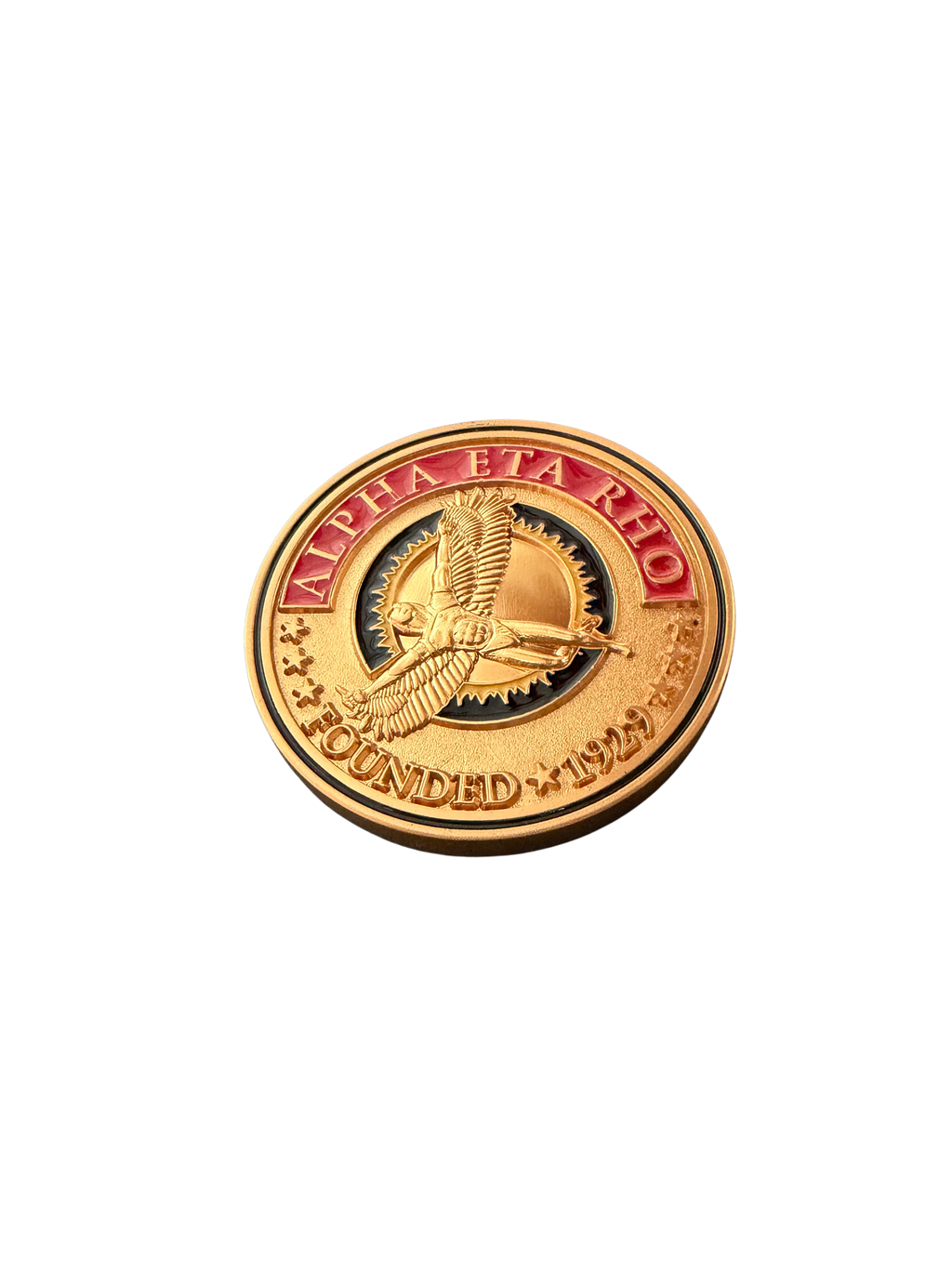 Alpha Eta Rho Replacement Challenge Coin